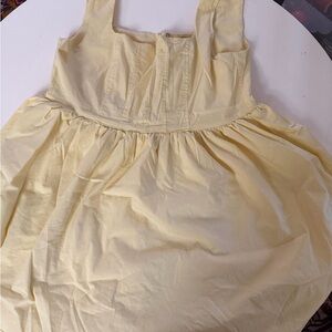 Forever 21 Cream Mini Dress